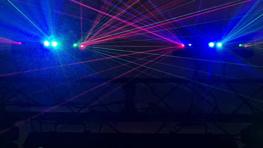 6 Eye Laser Licht set