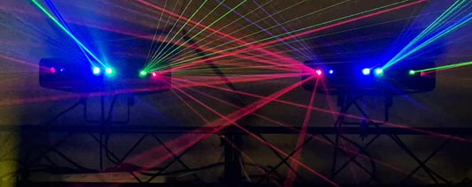 6 Eye Laser Licht set